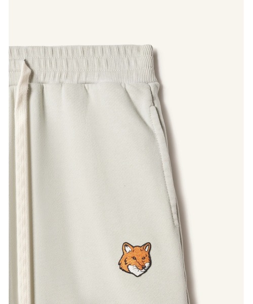 Maison Kitsune(メゾンキツネ)の「FOX HEAD KID JOG SHORTS(スウェットパンツ・キッズ・ネイビー/ライトグレー・12/10/8/6/4)」の13枚目の写真