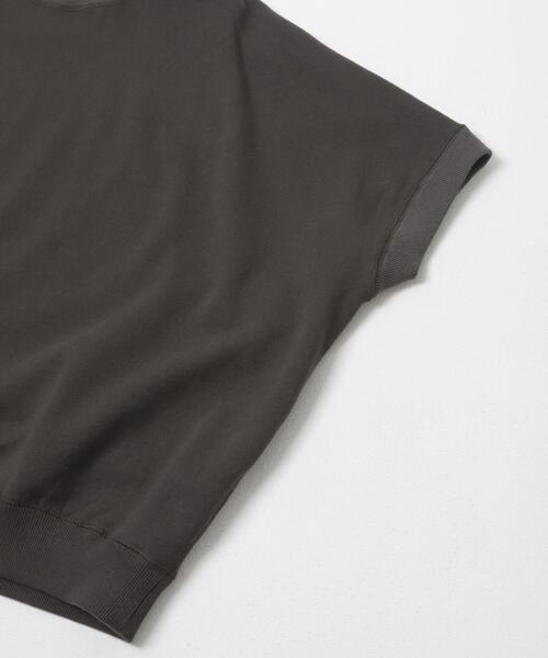 かぐれ(カグレ)の「ワイド裏毛プルオーバー(Tシャツ/カットソー・レディース・オートミール/チャコールグレー・FREE)」の16枚目の写真