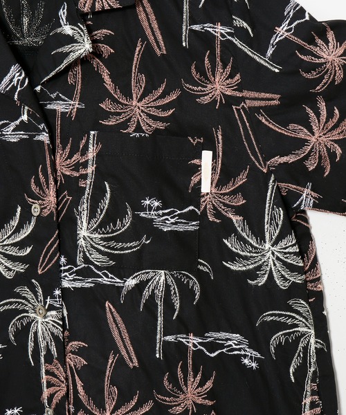 Kahiko(カヒコ)の「【Kahiko】SURF&Palms アイナロアシャツワンピース(シャツワンピース・レディース・ブルー/ベージュ/ブラック/ホワイト・FREE)」の12枚目の写真