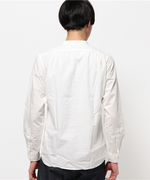 CIAOPANIC（チャオパニック）の「【Ciaopanic】　タイプライターカラーLS（シャツ/ブラウス・メンズ・オフホワイト/ネイビー/オリーブ/ベージュ・LARGE/MEDIUM）」の6枚目の写真