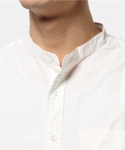 CIAOPANIC（チャオパニック）の「【Ciaopanic】　タイプライターカラーLS（シャツ/ブラウス・メンズ・オフホワイト/ネイビー/オリーブ/ベージュ・LARGE/MEDIUM）」の7枚目の写真