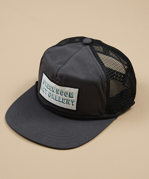FREAK'S STORE(フリークスストア)の「GREENROOM GALLERY × FREAK'S STORE / グリーンルームギャラリー 別注 GH ハイクラウン メッシュキャップ(キャップ・メンズ・ブラック/ネイビー/キャメル・ONE SIZE)」の1枚目の写真