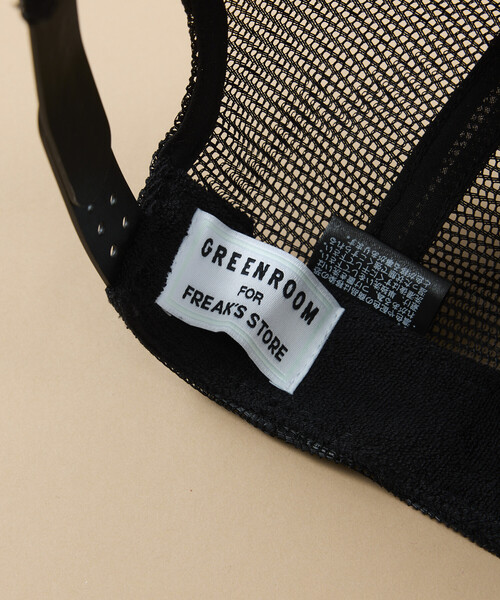 FREAK'S STORE(フリークスストア)の「GREENROOM GALLERY × FREAK'S STORE / グリーンルームギャラリー 別注 GH ハイクラウン メッシュキャップ(キャップ・メンズ・ブラック/ネイビー/キャメル・ONE SIZE)」の13枚目の写真