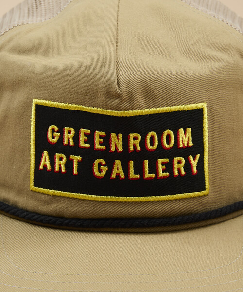 FREAK'S STORE(フリークスストア)の「GREENROOM GALLERY × FREAK'S STORE / グリーンルームギャラリー 別注 GH ハイクラウン メッシュキャップ(キャップ・メンズ・ブラック/ネイビー/キャメル・ONE SIZE)」の6枚目の写真