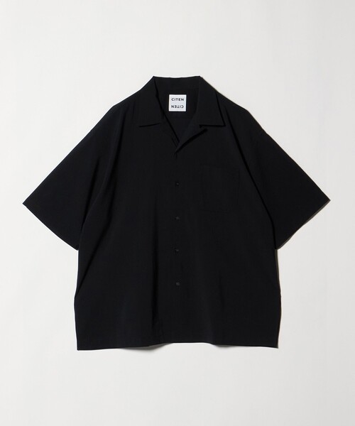 CITEN(シテン)の「<CITEN>サラサラックスオープンカラーシャツ ―吸水速乾・防シワ・ストレッチ―(シャツ/ブラウス・メンズ・グレー系/ブラック/ナチュラル・L/M)」の7枚目の写真