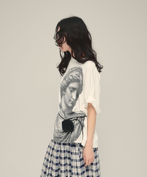 eL(エル)の「【eL】Big Photo TEE SS/878268(Tシャツ/カットソー・レディース・ホワイト系その他/グレー系その他・FREE)」の9枚目の写真