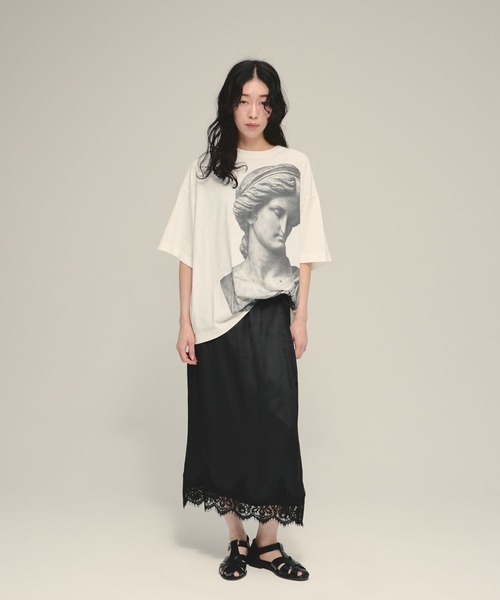 eL(エル)の「【eL】Big Photo TEE SS/878268(Tシャツ/カットソー・レディース・ホワイト系その他/グレー系その他・FREE)」の8枚目の写真