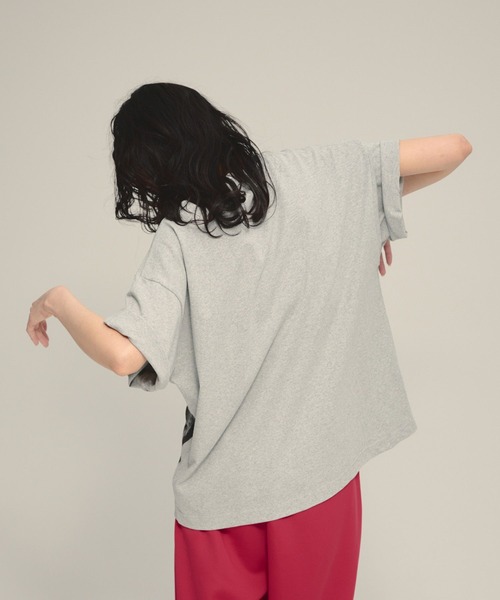 eL(エル)の「【eL】Big Photo TEE SS/878268(Tシャツ/カットソー・レディース・ホワイト系その他/グレー系その他・FREE)」の22枚目の写真