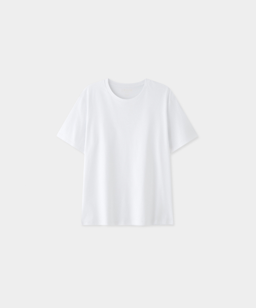 J'RIUM(ジェイリウム)の「コットンシルケットエッセンシャルTシャツホワイト(Tシャツ/カットソー・メンズ・その他・MEDIUM/LARGE/X-LARGE/XX-LARGE)」の2枚目の写真