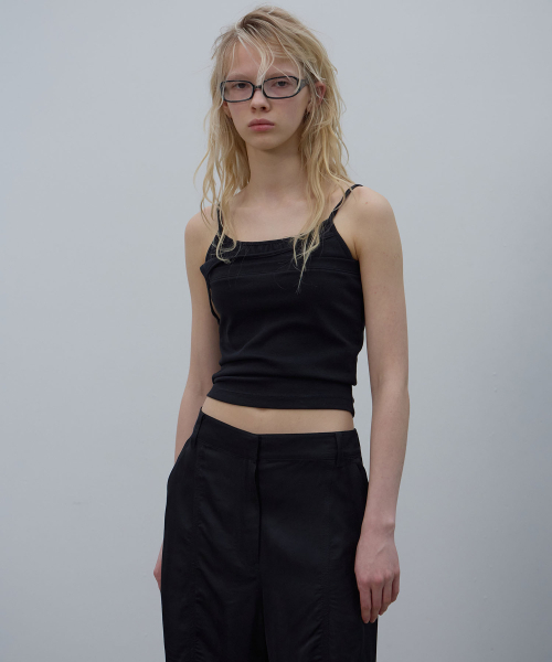 LCDC TM（エルシーディーシーティーエム）の「TRIPLE LAYERED TOP (BLACK)（Tシャツ/カットソー・レディース・その他・SMALL/MEDIUM）」の4枚目の写真