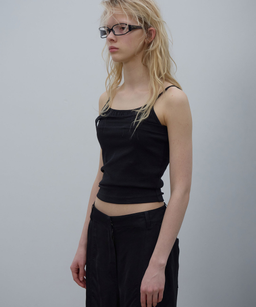 LCDC TM（エルシーディーシーティーエム）の「TRIPLE LAYERED TOP (BLACK)（Tシャツ/カットソー・レディース・その他・SMALL/MEDIUM）」の5枚目の写真