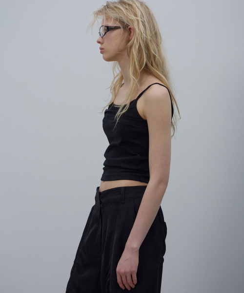 LCDC TM（エルシーディーシーティーエム）の「TRIPLE LAYERED TOP (BLACK)（Tシャツ/カットソー・レディース・その他・SMALL/MEDIUM）」の6枚目の写真