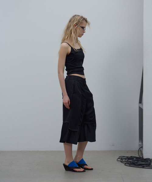 LCDC TM（エルシーディーシーティーエム）の「TRIPLE LAYERED TOP (BLACK)（Tシャツ/カットソー・レディース・その他・SMALL/MEDIUM）」の8枚目の写真
