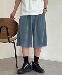 【セットアップ可】冷感カットデニムショーツ