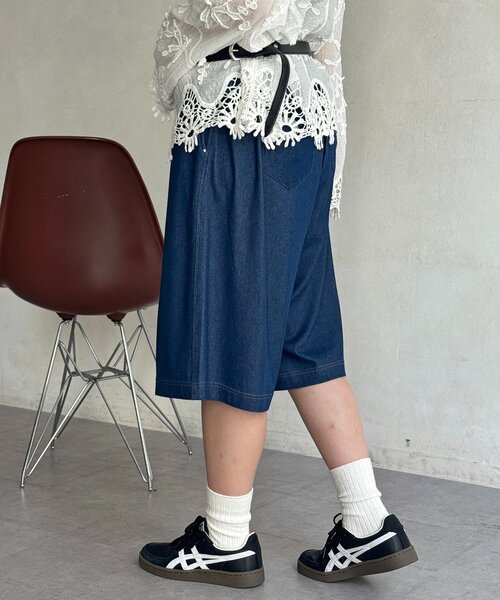 CPCM(シーピーシーエム)の「【セットアップ可】冷感カットデニムショーツ(その他パンツ・メンズ・インディゴブルー/ブラック系その他/ブルー系その他・FREE)」の5枚目の写真