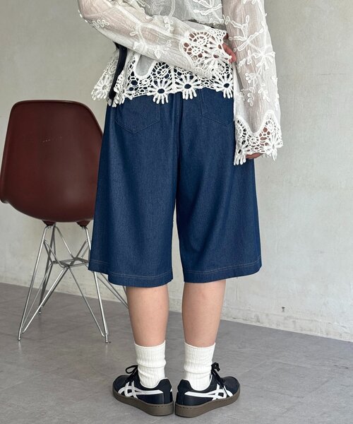 CPCM(シーピーシーエム)の「【セットアップ可】冷感カットデニムショーツ(その他パンツ・メンズ・インディゴブルー/ブラック系その他/ブルー系その他・FREE)」の6枚目の写真