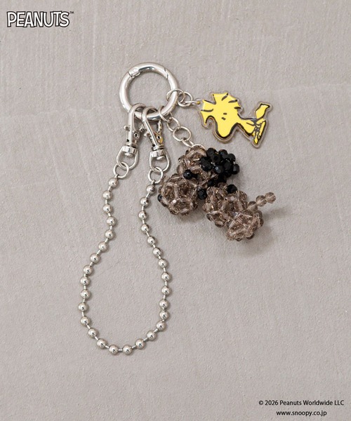 LOWRYS FARM（ローリーズファーム）の「【SNOOPY】ビーズキーチャーム　660731/GOODS（キーホルダー・レディース・その他4/その他3/その他2/その他1・FREE）」の2枚目の写真