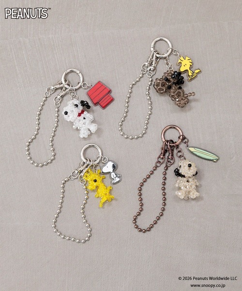 LOWRYS FARM（ローリーズファーム）の「【SNOOPY】ビーズキーチャーム　660731/GOODS（キーホルダー・レディース・その他4/その他3/その他2/その他1・FREE）」の5枚目の写真