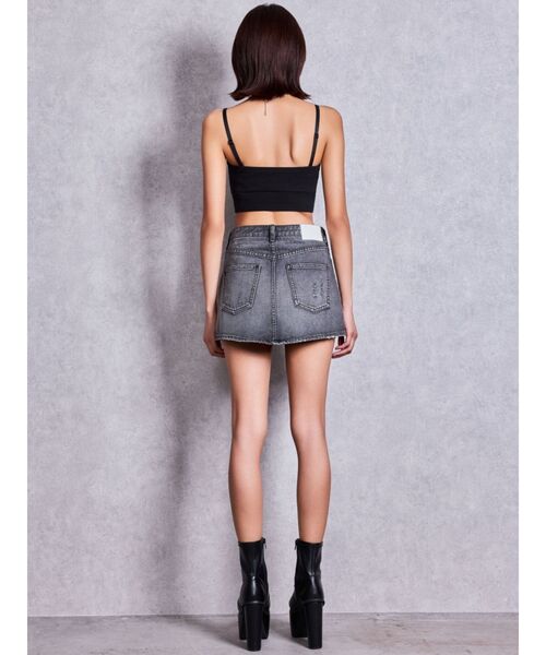 GYDA(ジェイダ)の「Bratlisted Bebeフロントレースアップビスチェ(キャミソール・レディース・オフホワイト/ブラック・FREE)」の12枚目の写真