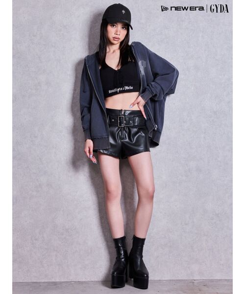 GYDA(ジェイダ)の「Bratlisted Bebeフロントレースアップビスチェ(キャミソール・レディース・オフホワイト/ブラック・FREE)」の19枚目の写真