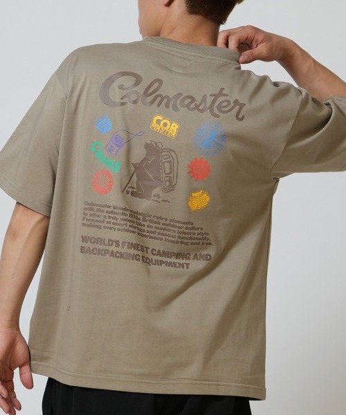 ムラサキスポーツ(ムラサキスポーツ)の「【ムラサキスポーツ限定】COBMASTER / コブマスター 半袖 Tシャツ MS SOUVENIR STAMPS TEE 81907700(Tシャツ/カットソー・メンズ・ホワイト/ベージュ/スミクロ・M/L/XL)」の3枚目の写真