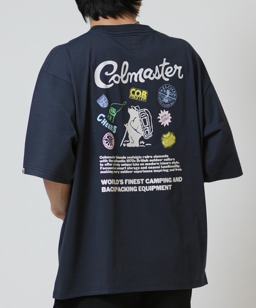 ムラサキスポーツ(ムラサキスポーツ)の「【ムラサキスポーツ限定】COBMASTER / コブマスター 半袖 Tシャツ MS SOUVENIR STAMPS TEE 81907700(Tシャツ/カットソー・メンズ・ホワイト/ベージュ/スミクロ・M/L/XL)」の2枚目の写真