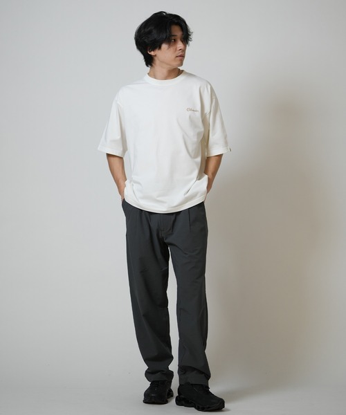 ムラサキスポーツ(ムラサキスポーツ)の「【ムラサキスポーツ限定】COBMASTER / コブマスター 半袖 Tシャツ MS SOUVENIR STAMPS TEE 81907700(Tシャツ/カットソー・メンズ・ホワイト/ベージュ/スミクロ・M/L/XL)」の6枚目の写真