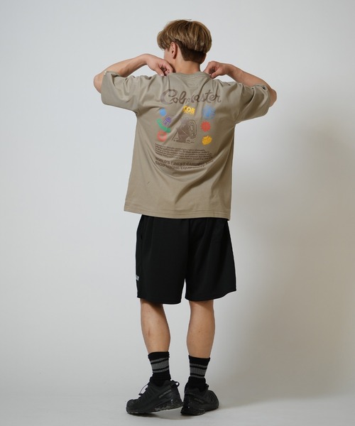 ムラサキスポーツ(ムラサキスポーツ)の「【ムラサキスポーツ限定】COBMASTER / コブマスター 半袖 Tシャツ MS SOUVENIR STAMPS TEE 81907700(Tシャツ/カットソー・メンズ・ホワイト/ベージュ/スミクロ・M/L/XL)」の18枚目の写真