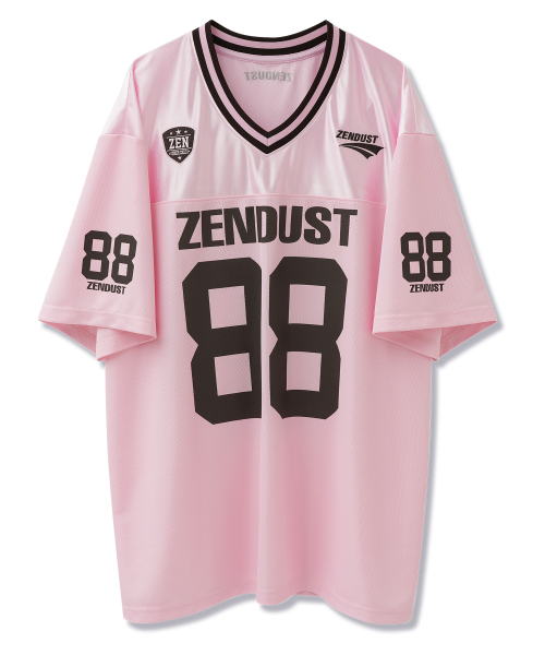 ZENDUST(ジェンダスト)の「Chrome Play Football Jersey T-shirt BLACK(Tシャツ/カットソー・レディース・ブラック・MEDIUM/LARGE)」の7枚目の写真