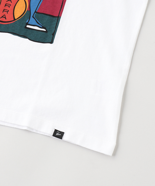 By Parra(バイパラ)の「by Parra Kicked around t-shirt(Tシャツ/カットソー・メンズ・ホワイト・LARGE/MEDIUM)」の3枚目の写真