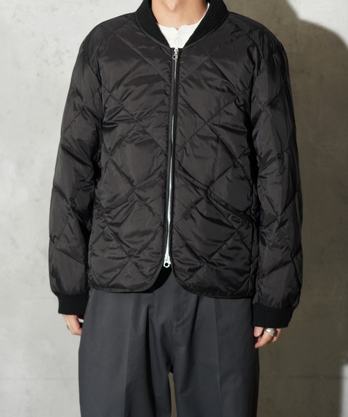 TOWNCRAFT(タウンクラフト)の「TOWNCRAFT / タウンクラフト 700FP Premium Quilted Light Down Jacket Water-Repellent キルティング ライト ダウンジャケット 撥水(ダウンジャケット/コート・メンズ・ブラック/ブラウン/オリーブ・MEDIUM/LARGE)」の5枚目の写真