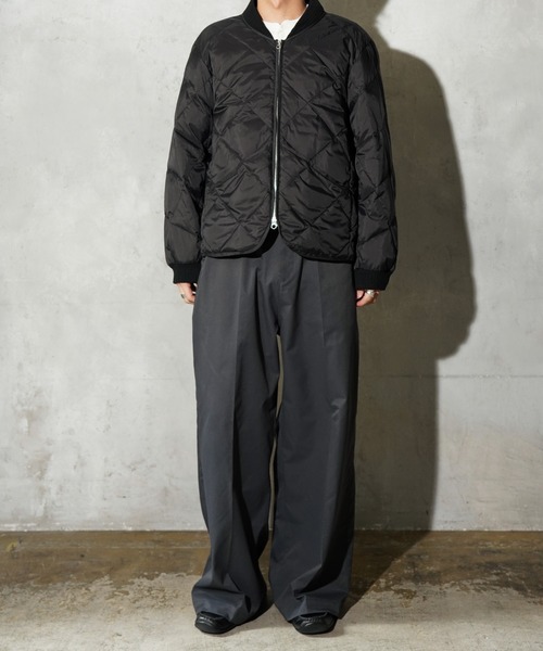 TOWNCRAFT(タウンクラフト)の「TOWNCRAFT / タウンクラフト 700FP Premium Quilted Light Down Jacket Water-Repellent キルティング ライト ダウンジャケット 撥水(ダウンジャケット/コート・メンズ・ブラック/ブラウン/オリーブ・MEDIUM/LARGE)」の6枚目の写真