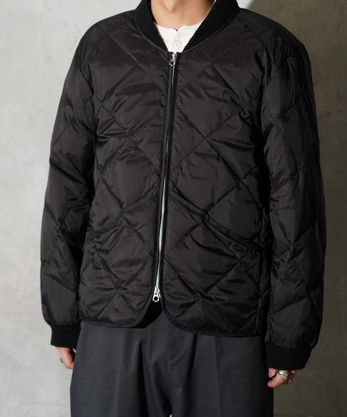 TOWNCRAFT(タウンクラフト)の「TOWNCRAFT / タウンクラフト 700FP Premium Quilted Light Down Jacket Water-Repellent キルティング ライト ダウンジャケット 撥水(ダウンジャケット/コート・メンズ・ブラック/ブラウン/オリーブ・MEDIUM/LARGE)」の7枚目の写真