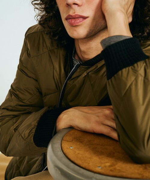 TOWNCRAFT(タウンクラフト)の「TOWNCRAFT / タウンクラフト 700FP Premium Quilted Light Down Jacket Water-Repellent キルティング ライト ダウンジャケット 撥水(ダウンジャケット/コート・メンズ・ブラック/ブラウン/オリーブ・MEDIUM/LARGE)」の14枚目の写真