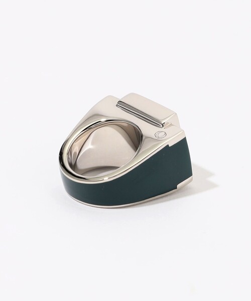 TOMORROWLAND (トゥモローランド)の「.the rose Bague One Silver Sculptural リング(リング・レディース・ブラック/ダークグリーン・52)」の5枚目の写真