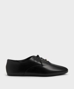 セール】スクエアトゥ ダービーシューズ / Square Toe Derby Shoes