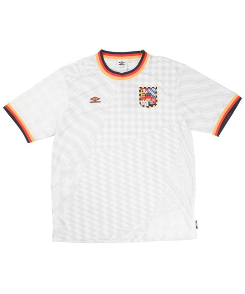 UMBRO(アンブロ)の「【T21】【umbro/アンブロ】2024 GERMANY ICONIC GRAPHIC JERSEY ドイツ アイコニック グラフィック ジャージ UUM166568U(Tシャツ/カットソー・メンズ・ホワイト・X-LARGE/LARGE/MEDIUM)」の2枚目の写真