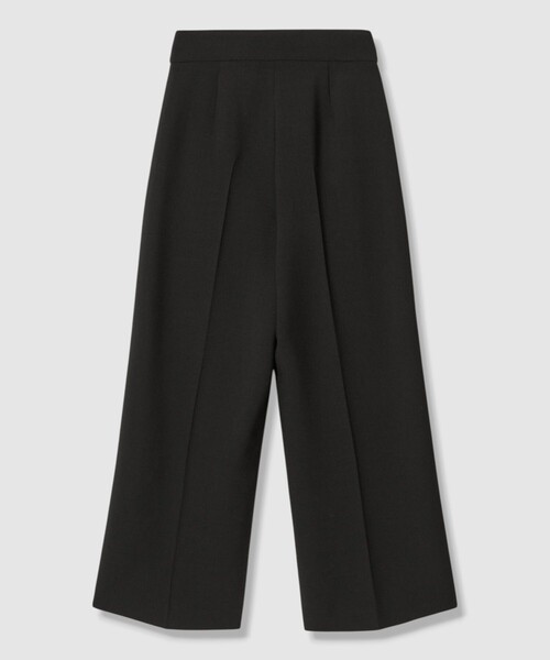 LOULOU WILLOUGHBY(ルルウィルビー)の「Wダブルクロスワイドパンツ(その他パンツ・レディース・アイボリー/ブラック・2/1)」の15枚目の写真