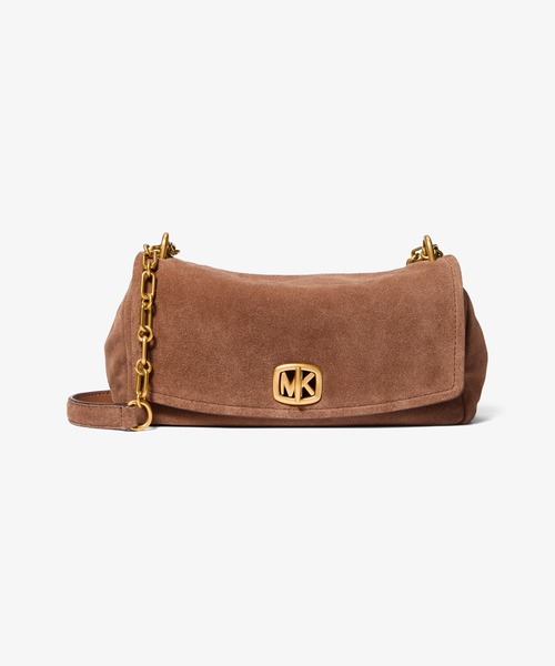 MICHAEL KORS(マイケルコース)の「BRYANT スエード コンバーチブル ショルダーバッグ スモール(ショルダーバッグ・レディース・ブラウン系・FREE)」の1枚目の写真