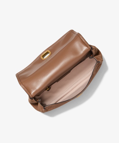 MICHAEL KORS(マイケルコース)の「BRYANT スエード コンバーチブル ショルダーバッグ スモール(ショルダーバッグ・レディース・ブラウン系・FREE)」の3枚目の写真