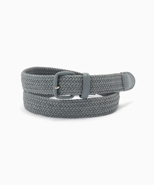 EDIFICE(エディフィス)の「ELASTIC メッシュ ベルト(ベルト・メンズ・グリーン/チャコールグレー/オレンジ/ブラック/ボルドー・LARGE/MEDIUM)」の2枚目の写真