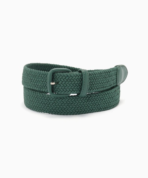 EDIFICE(エディフィス)の「ELASTIC メッシュ ベルト(ベルト・メンズ・グリーン/チャコールグレー/オレンジ/ブラック/ボルドー・LARGE/MEDIUM)」の3枚目の写真