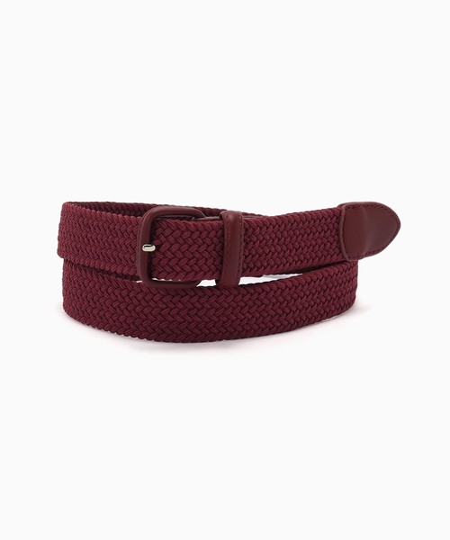 EDIFICE(エディフィス)の「ELASTIC メッシュ ベルト(ベルト・メンズ・グリーン/チャコールグレー/オレンジ/ブラック/ボルドー・LARGE/MEDIUM)」の4枚目の写真