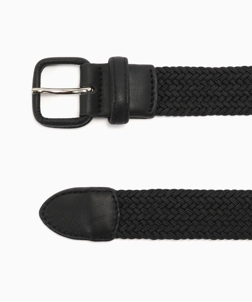 EDIFICE(エディフィス)の「ELASTIC メッシュ ベルト(ベルト・メンズ・グリーン/チャコールグレー/オレンジ/ブラック/ボルドー・LARGE/MEDIUM)」の6枚目の写真