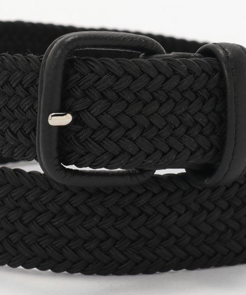 EDIFICE(エディフィス)の「ELASTIC メッシュ ベルト(ベルト・メンズ・グリーン/チャコールグレー/オレンジ/ブラック/ボルドー・LARGE/MEDIUM)」の8枚目の写真
