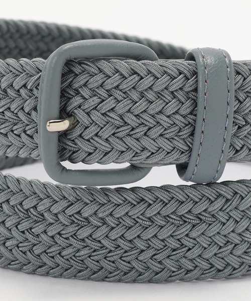 EDIFICE(エディフィス)の「ELASTIC メッシュ ベルト(ベルト・メンズ・グリーン/チャコールグレー/オレンジ/ブラック/ボルドー・LARGE/MEDIUM)」の9枚目の写真