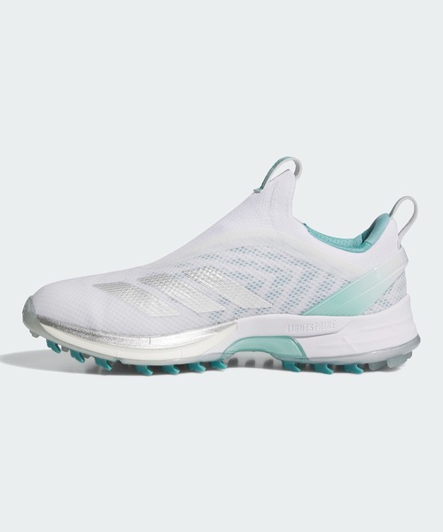 adidas(アディダス)の「ウィメンズ アディゼロ ゼッドジー 25 ボア【adidas Golf/アディダスゴルフ】(スニーカー・レディース・ホワイト系その他7・22.5cm/23.5cm/24.5cm/23.0cm/24.0cm/25.0cm)」の4枚目の写真