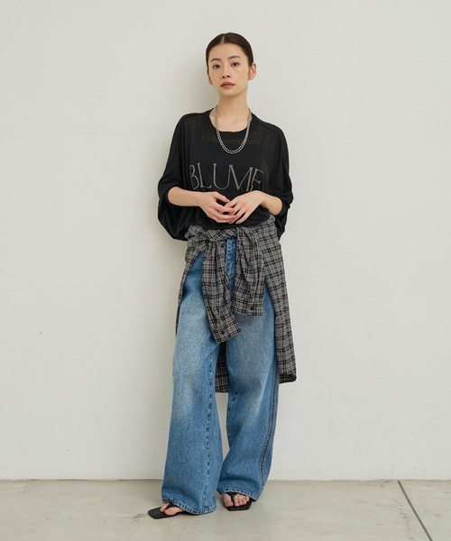 model：H162　着用サイズ：F