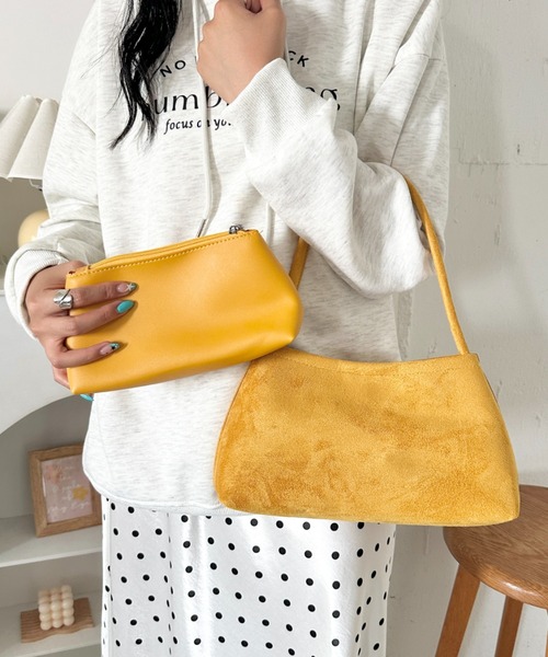 wears(ウェアーズ)の「スクエアショルダーバッグ(ショルダーバッグ・レディース・ホワイト系その他/イエロー/ブラウン/ブラック/ベージュ/ブラック系その他/グリーン・FREE)」の8枚目の写真