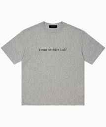 SERIF ヘビウェイト 半袖Tシャツ [メランジグレー]